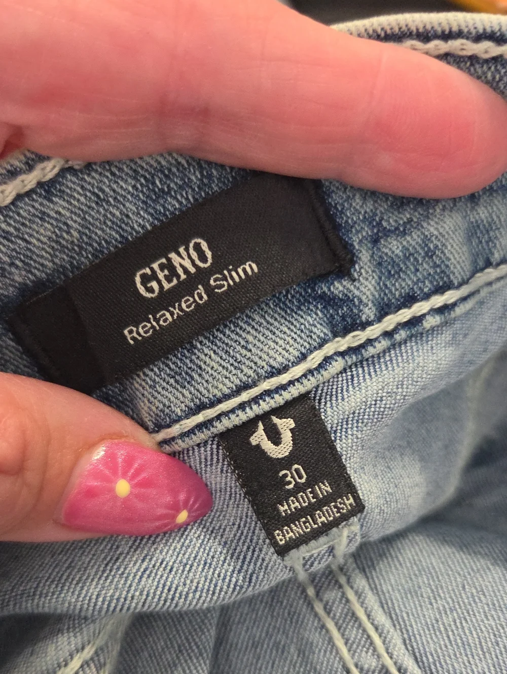 True Religion Geno Relaxed Slim Jeans 30